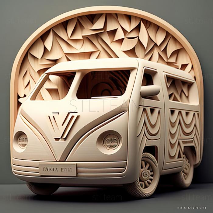 3D model Nissan Vanette (STL)